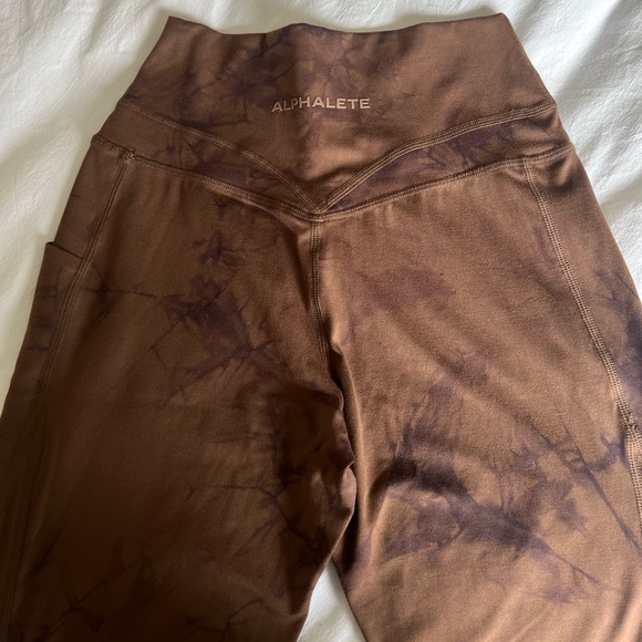 Alphalete alphalux force leggings brown - Picture 2 of 3